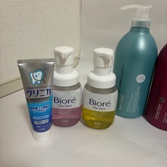 シャンプー、洗顔料等まとめての画像