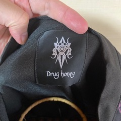 ドラッグハニー　手彼岸花切替ロングシャツの画像
