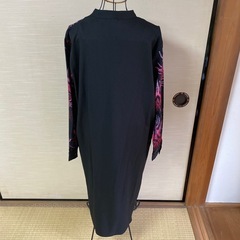 ドラッグハニー　手彼岸花切替ロングシャツの画像