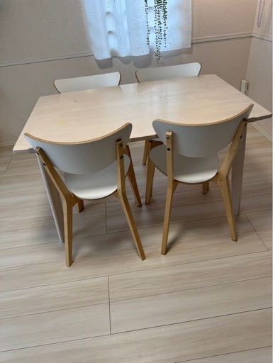 イケア NORDMYRA ノールドミーラ 4脚 イケア NORDMYRA ダイニング