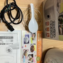 RELICIA コンパクト電気圧力鍋 RLC-PC02 ホワイトの画像