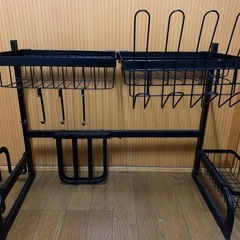 シンク上　水切りラック