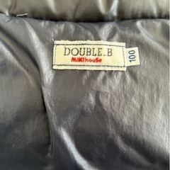 ミキハウス　DOUBLE.B ダウンジャケット　サイズ100 の画像