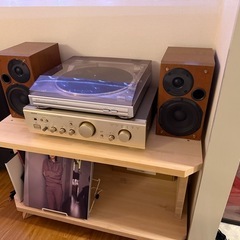 レコードプレーヤー一式

