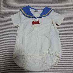 フタフタ　ディズニー　ドナルド　ロンパース 70cm