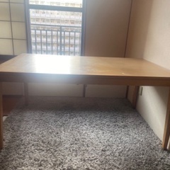 お取引中♪ブナ材高級ダイニングテーブルの画像