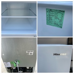 冷蔵庫　ハイセンス　120L 2021年製   HR-B1202 動作確認済み
　　 の画像