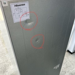 冷蔵庫　ハイセンス　120L 2021年製   HR-B1202 動作確認済み
　　 の画像