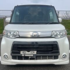 個人分割可❗️　ローン審査無し❗️　タントカスタム　カスタムX　H24年式　10万キロ　純正ナビ　パワスラ　ETC　純正アルミ　美車の画像