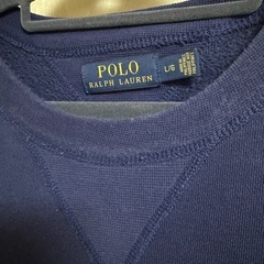 【決まりました】POLO Ralph Laurenトレーナー ネイビー Lサイズの画像