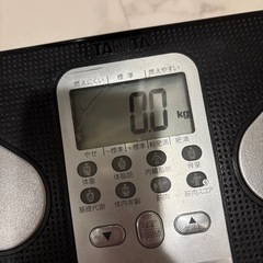 TANITA体重計あげます！の画像