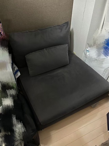 IKEA ソールデハムン　一人掛け　ソファ