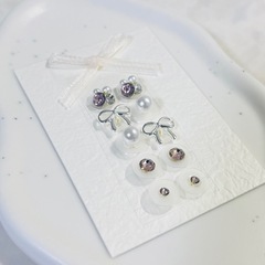 耳ツボジュエリー 耳つぼジュエリー 耳つぼアクセサリー 耳ツボアクセサリー ハンドメイド 耳つぼシールの画像