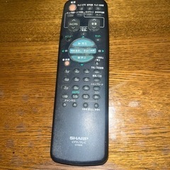 SHARP シャープ　ビデオデッキ　VHF の画像
