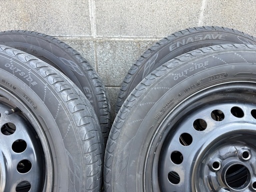 185/60R15 15インチ タイヤホイール付き  