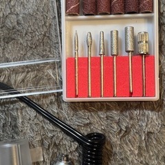 ネイルダストコレクター ➕ヤスリ電動➕おまけ付きの画像