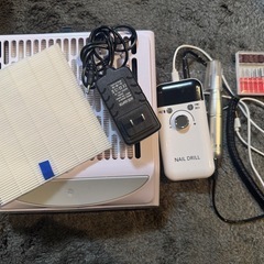 ネイルダストコレクター ➕ヤスリ電動➕おまけ付きの画像