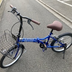 折りたたみ自転車　20インチ　6段変速