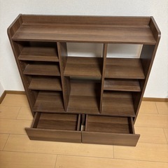 本棚[引き出し付]の画像