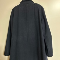洗濯可　ウールコート　学生服 紺　 pico prima 学生コート 160の画像