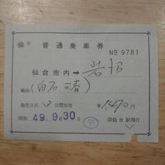 旧国鉄乗車券他　郵送可の画像