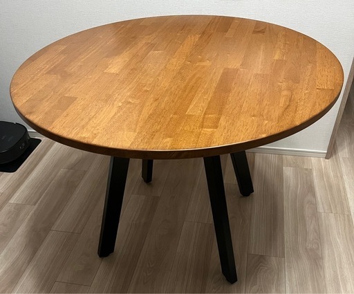 美品】KANADEMONOダイニングテーブル 1週間程度使用（古淵駅引き取り）