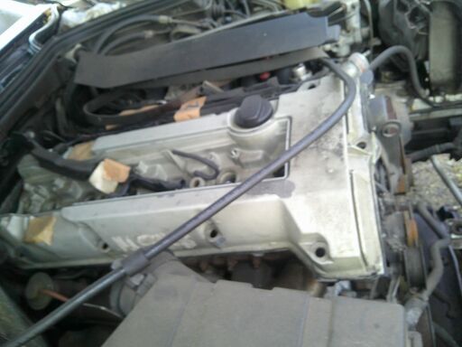 Mベンツ124-E320-TE塔載実走行の少ないエンジンコンプリート販売