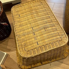 益子の陶器市で購入　アンティークカゴの画像