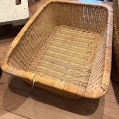 益子の陶器市で購入　アンティークカゴの画像