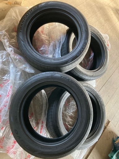 TOYO トランパスLU2 225／55r18 タイヤ デリカ フォレスター