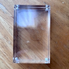 チェキ用クリアスタンドの画像