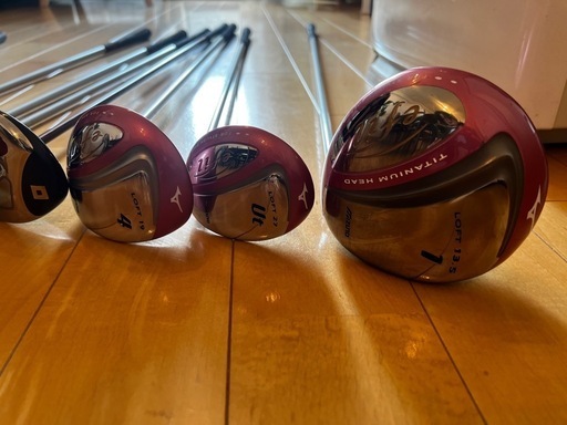 ミズノ　ゴルフセット　レディース