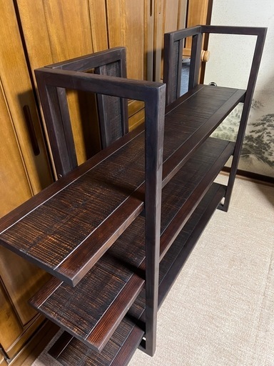 博永家具の鋸目四方棚　未使用品 博永家具の鋸目四方棚 未使用品 未使用 博永家具の鋸目、四方棚