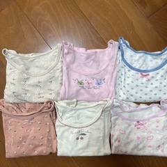 シャツ　女の子　長袖　6枚