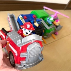  パウ・パトロール ベーシックビークル　4点セットの画像