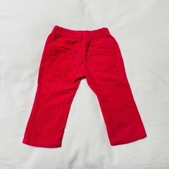 ベビーパンツ ピンク 80の画像