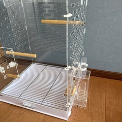 小動物　アクリルケージ　の画像