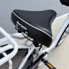 チャイルドシート付き自転車　非電動　ふらっかーずの画像
