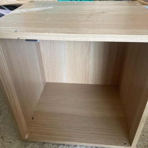 博永家具の鋸目四方棚　未使用品 博永家具の鋸目四方棚未使用品