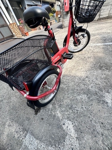 電動大人用三輪車