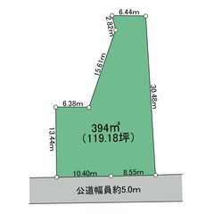 売地　熱海市西熱海町　売地　15万円