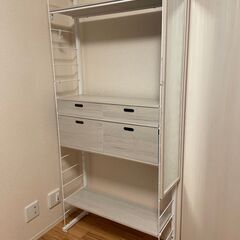 ニトリ組み立て式収納棚