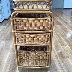 ラタンチェスト【町田市再生家具】243568