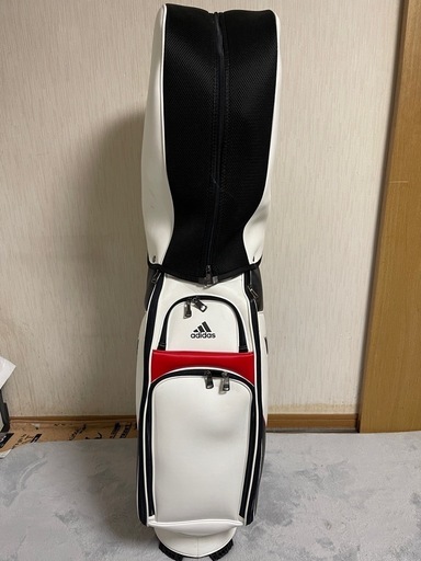 Ft1165662 アディダス キャディバッグ スリーバーキャディバッグ HA3205 DI849 adidas 美品・中古 アディダス(adidas) キャディバッグ スリーバーキャディバッグ