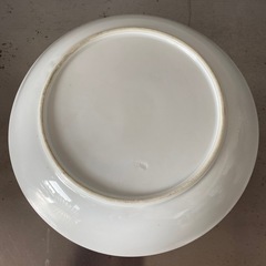 アンティーク調　絵付け皿　パール皿の画像