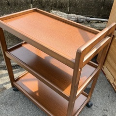 🌟文章お読みください🌟A-1049🤩 キャスター付きキッチンワゴンの画像