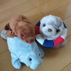[終了][4枚目の写真　メンダコ、アシカは決まりました][その他の子たちも決まりました]海の生き物　ぬいぐるみの画像