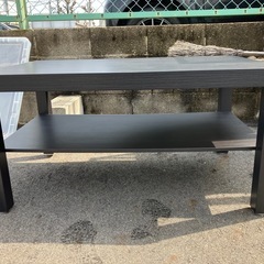 A-1050 IKEA ブラックローテーブル