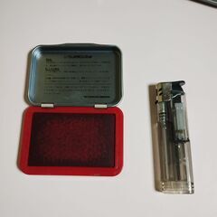 スタンプ（赤）の画像