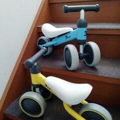 子供玩具　ペダル無し　三輪車　